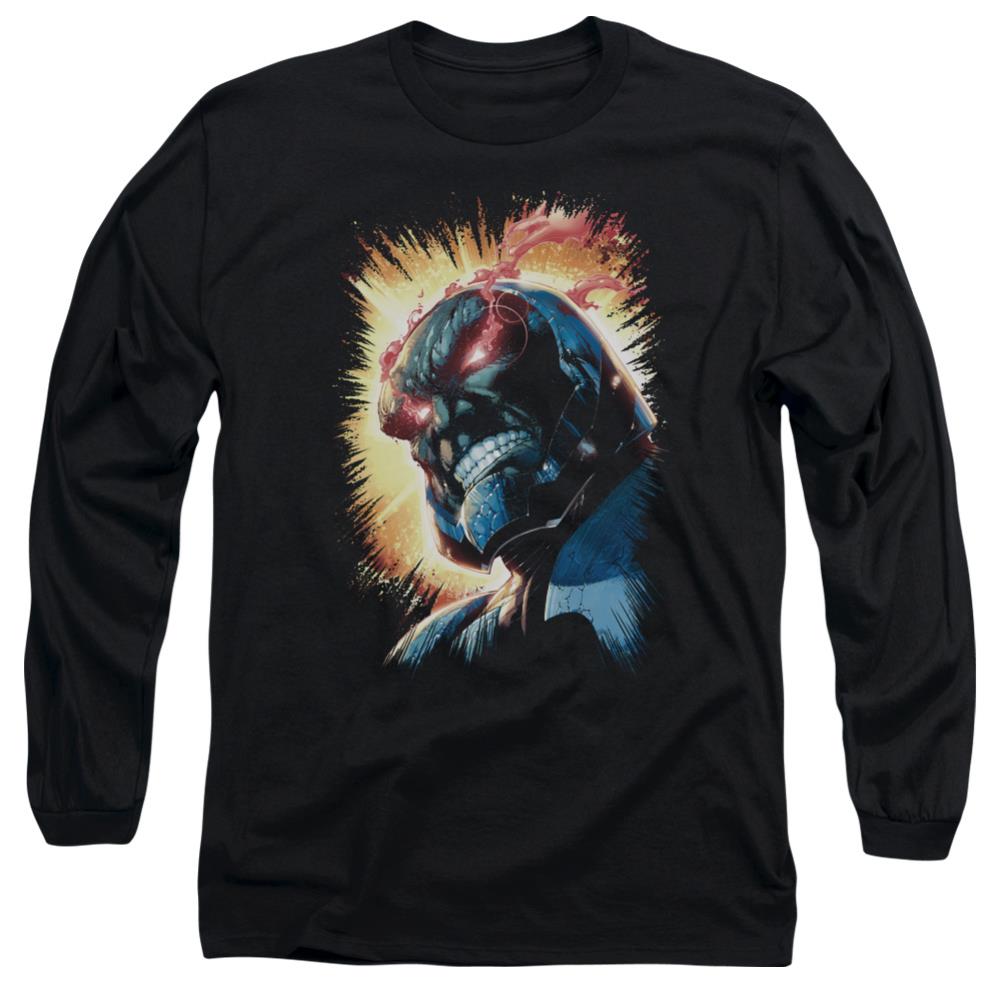 Justice League Of America Darkseid Is Men's 18/1 Cotton Long-Sleeve T-Shirt