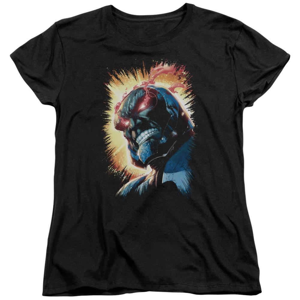 Justice League Of America Darkseid Is Women's 18/1 Cotton Short-Sleeve T-Shirt