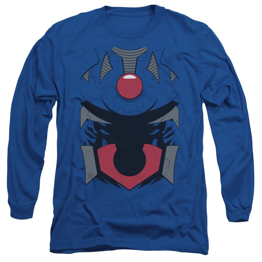 Justice League Of America Darkseid Men's 18/1 Cotton Long-Sleeve T-Shirt