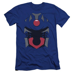 Justice League Of America Darkseid Men's Ultra-Soft 30/1 Cotton Slim Short-Sleeve T-Shirt