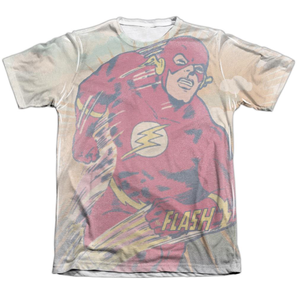 Justice League Of America Daytime Run Men's Regular Fit Poly Cotton Short-Sleeve T-Shirt