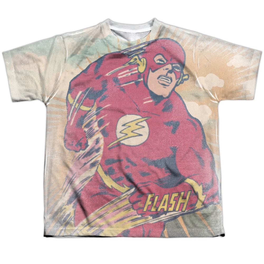 Justice League Of America Daytime Run Youth Regular Fit Poly Short-Sleeve T-Shirt