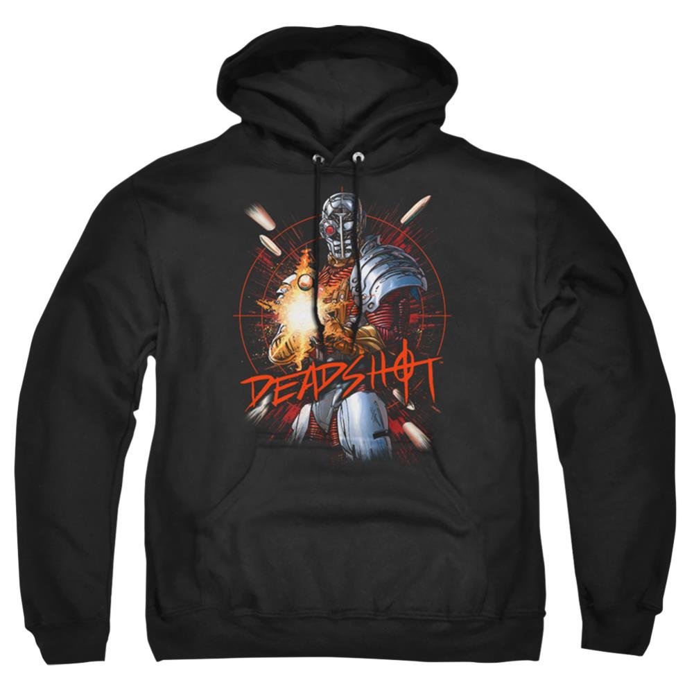 Justice League Of America Deadshot Men's Pull-Over 75 25 Poly Hoodie