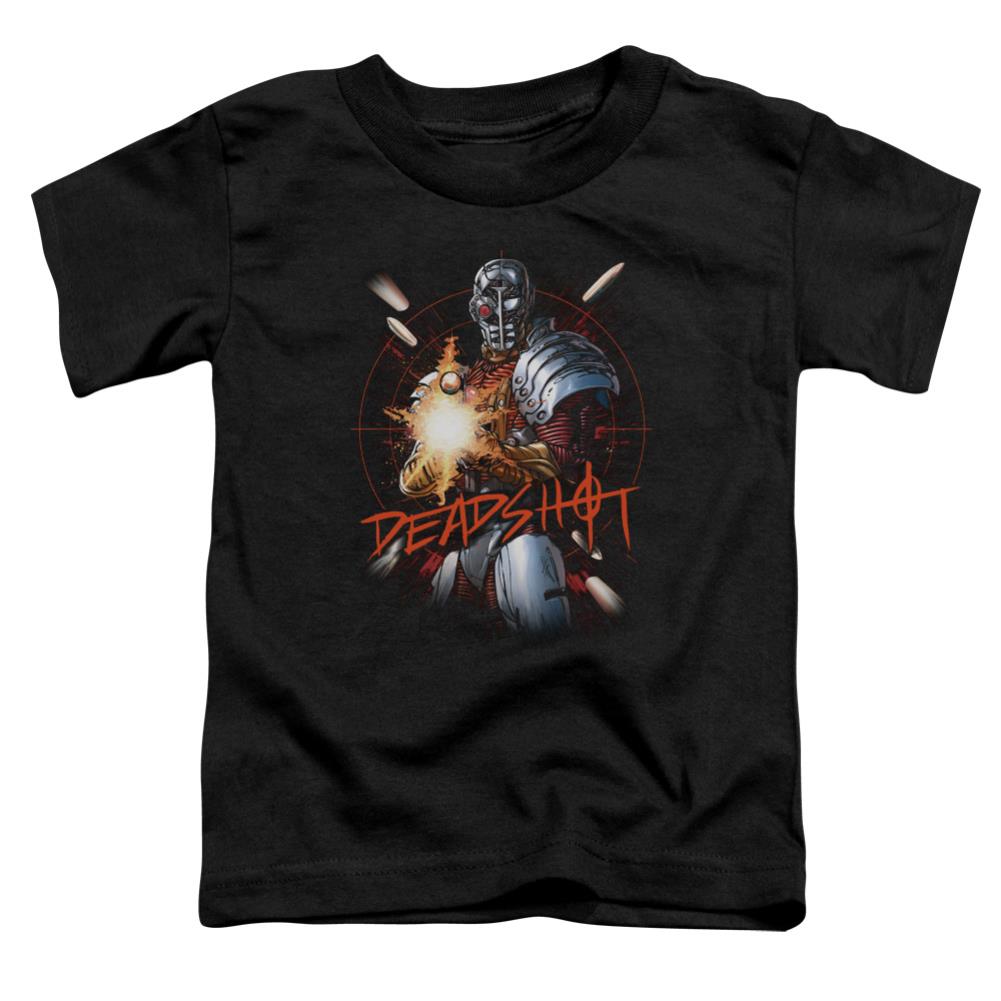 Justice League Of America Deadshot Toddler 18/1 Cotton Short-Sleeve T-Shirt