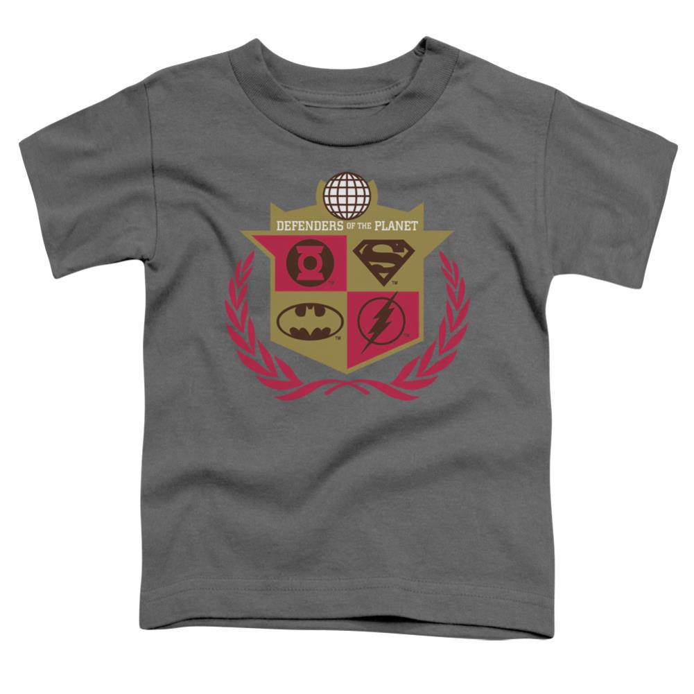 Justice League Of America Defenders Toddler 18/1 Cotton Short-Sleeve T-Shirt