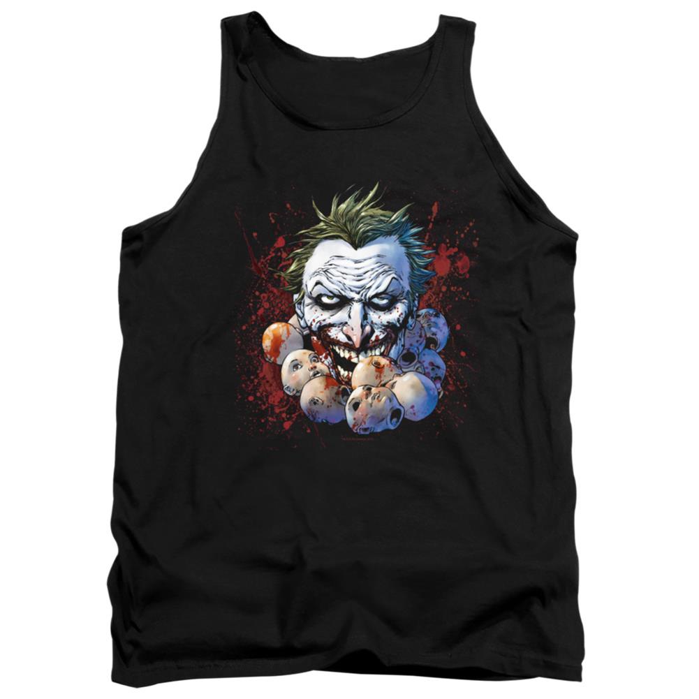 Justice League Of America Doll Heads Men's 18/1 Cotton Tank Top