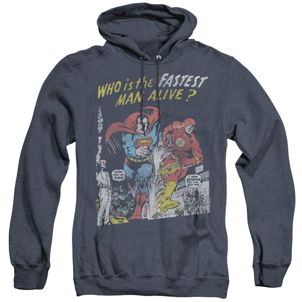 Justice League Of America Fastest Man Men's Pull-Over Hoodie