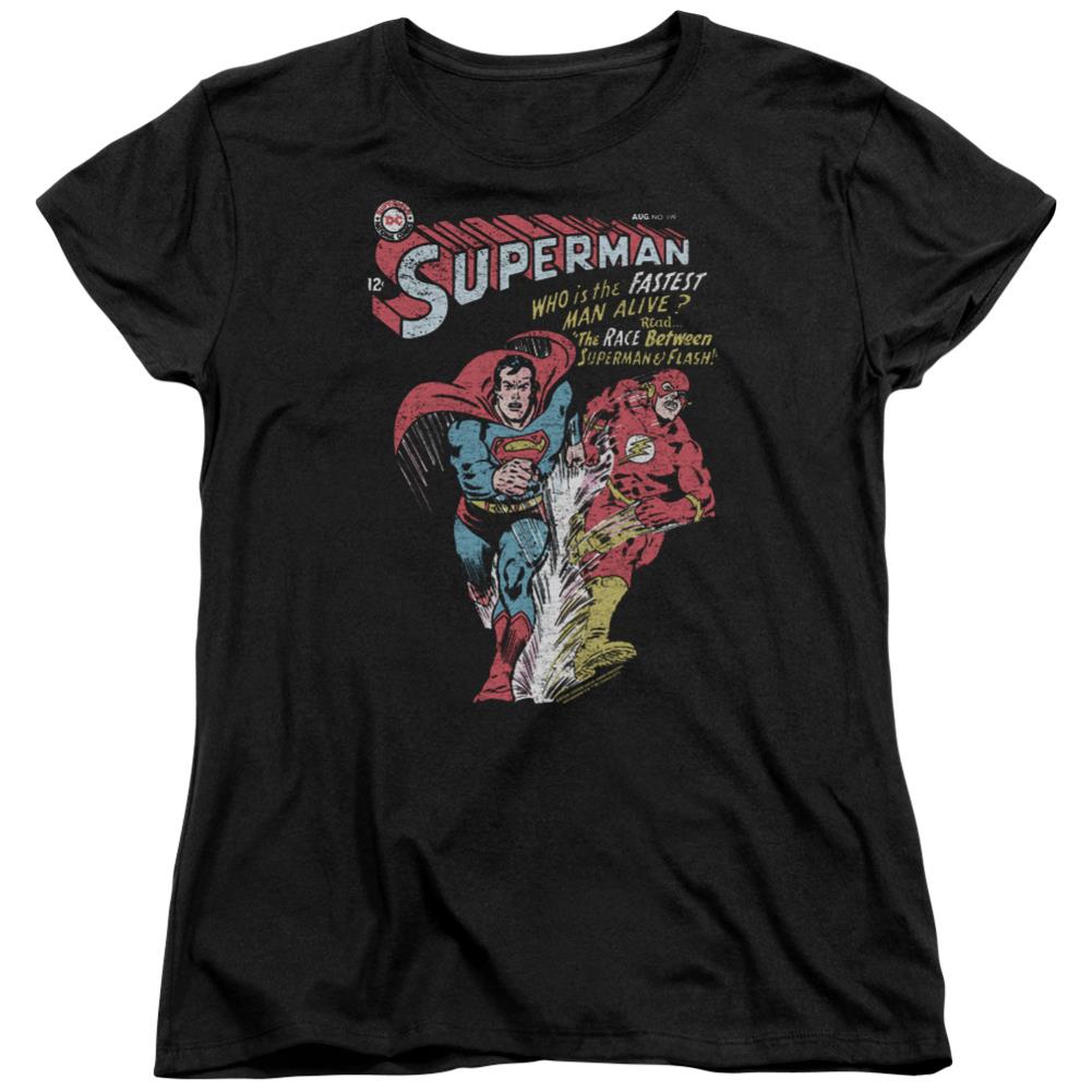 Justice League Of America Fastest Women's 18/1 Cotton Short-Sleeve T-Shirt