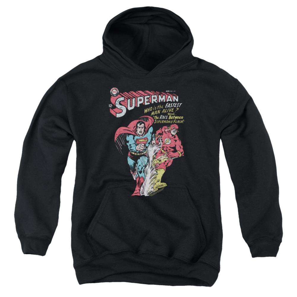 Justice League Of America Fastest Youth Cotton Poly Pull-Over Hoodie