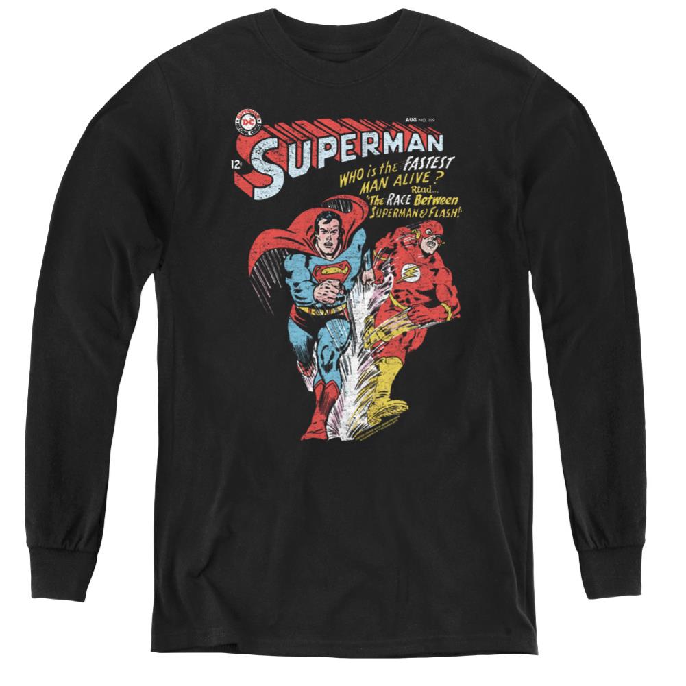 Justice League Of America Fastest Youth Long-Sleeve T-Shirt