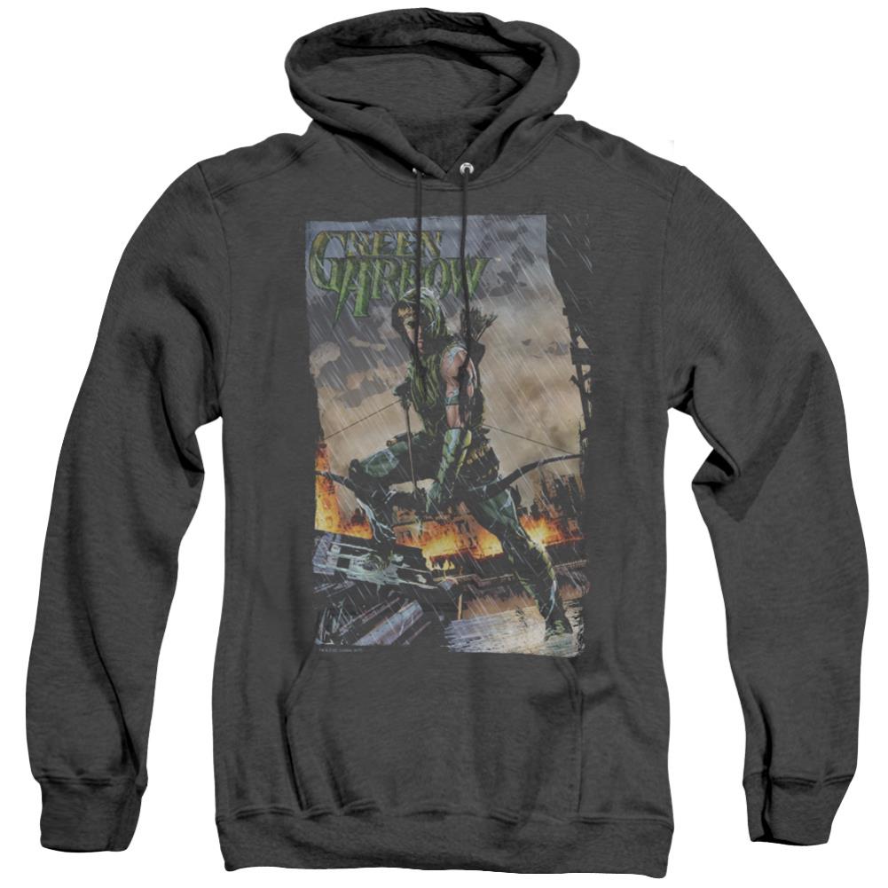 Justice League Of America Fire And Rain Men's Pull-Over Hoodie
