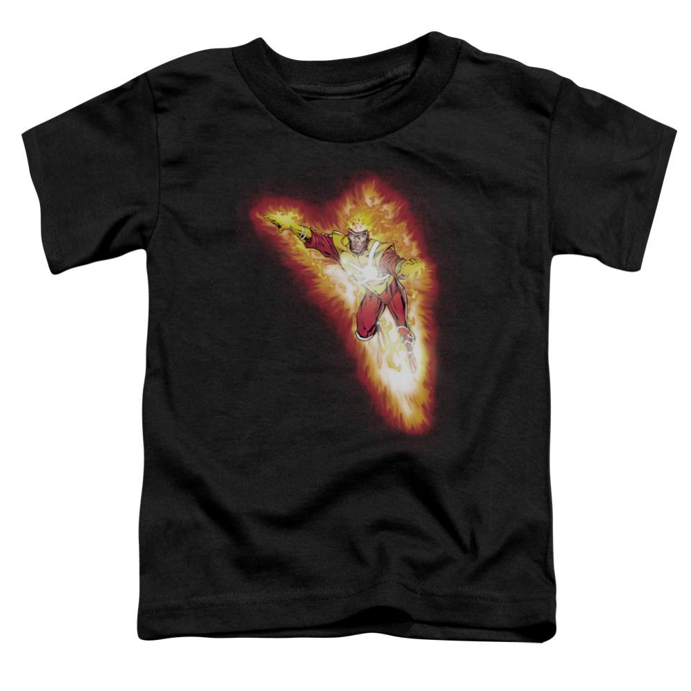 Justice League Of America Firestorm Blaze Toddler 18/1 Cotton Short-Sleeve T-Shirt