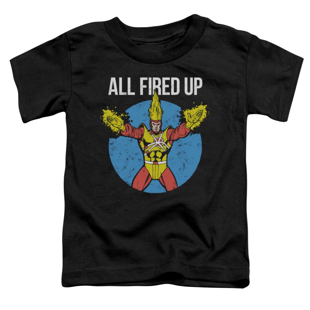 Justice League Of America Firestorm's Party Toddler 18/1 Cotton Short-Sleeve T-Shirt