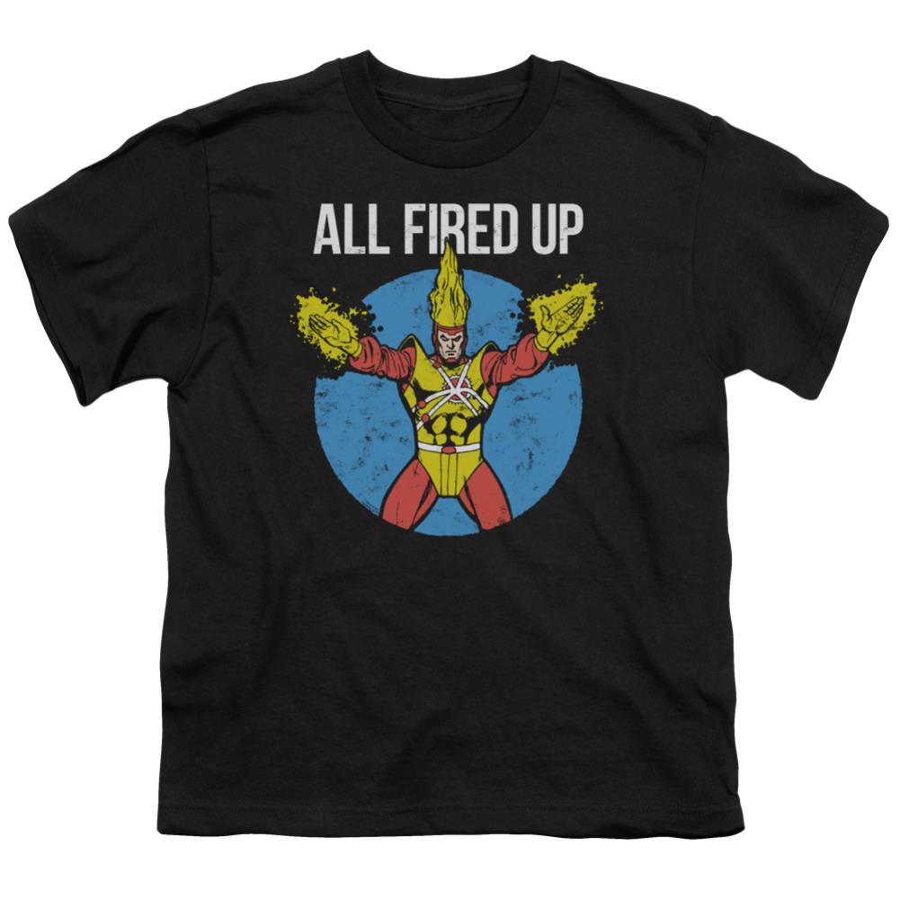 Justice League Of America Firestorm's Party Youth 18/1 100% Cotton Short-Sleeve T-Shirt