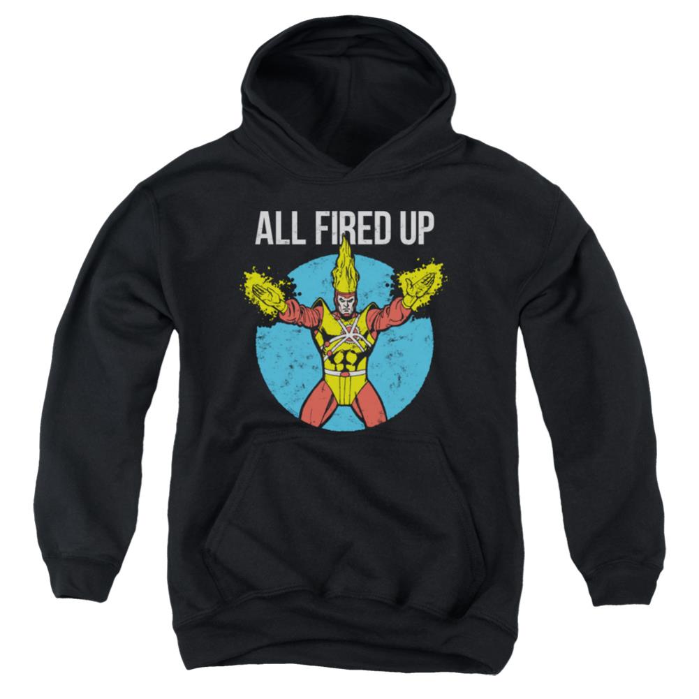 Justice League Of America Firestorm's Party Youth Cotton Poly Pull-Over Hoodie