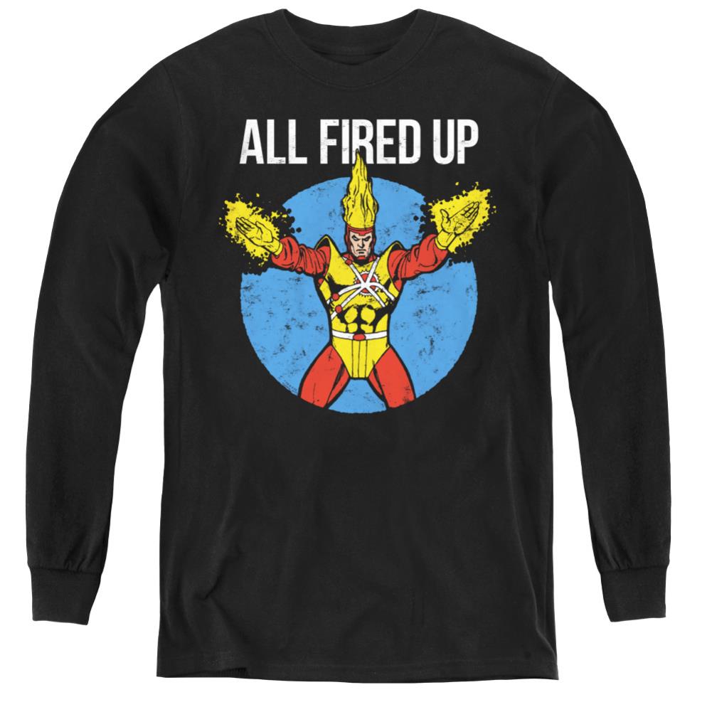 Justice League Of America Firestorm's Party Youth Long-Sleeve T-Shirt