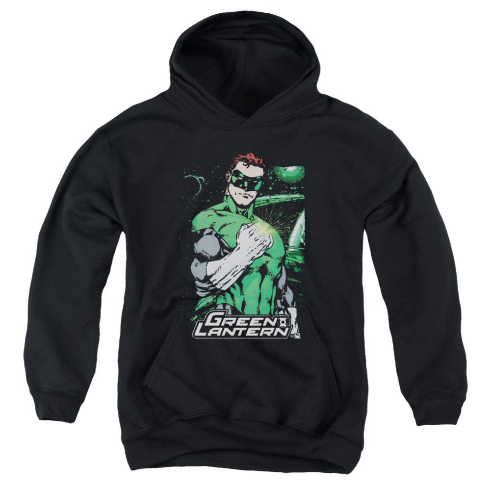 Justice League Of America Fist Flare Youth Cotton Poly Pull-Over Hoodie