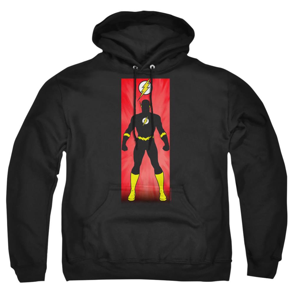 Justice League Of America Flash Block Men's Pull-Over 75 25 Poly Hoodie