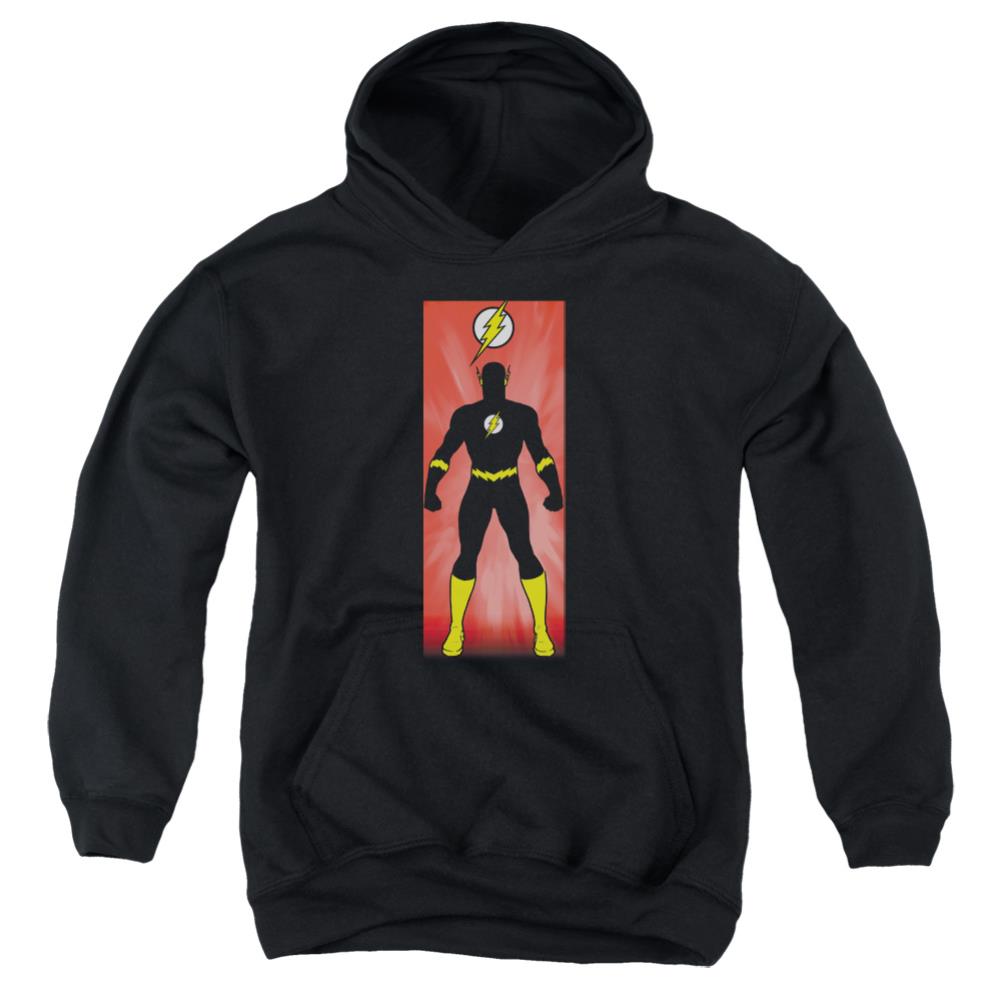 Justice League Of America Flash Block Youth Cotton Poly Pull-Over Hoodie