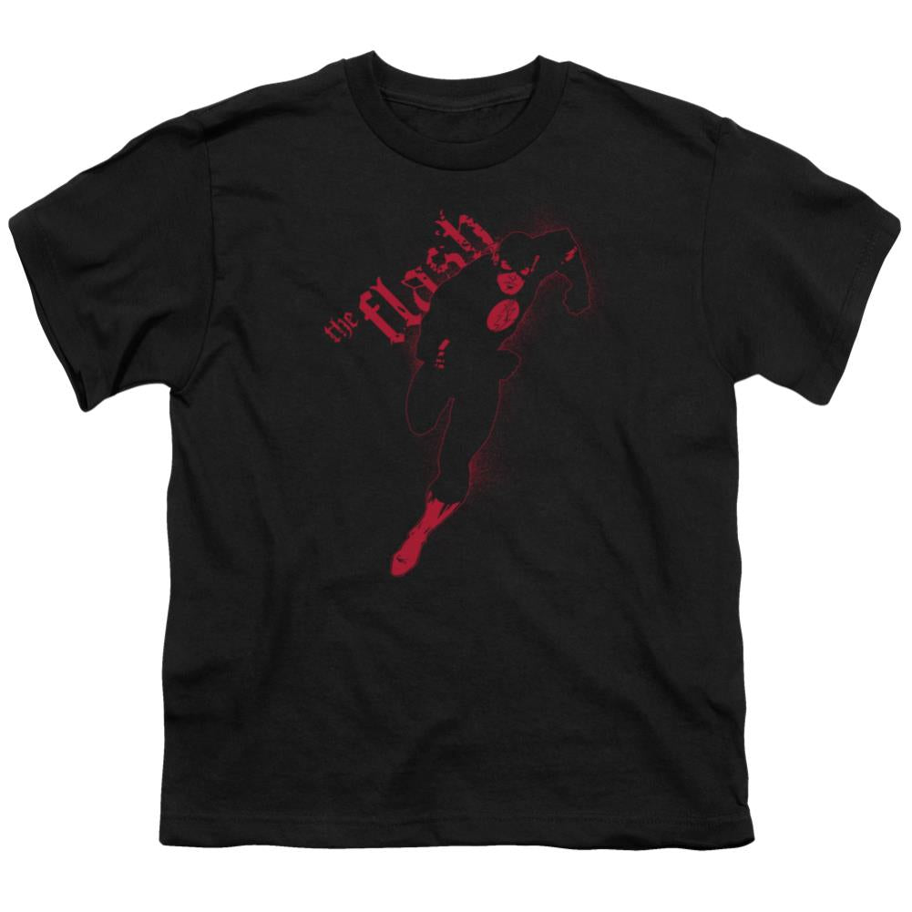 Justice League Of America Flash Darkness Youth 18/1 100% Cotton Short-Sleeve T-Shirt