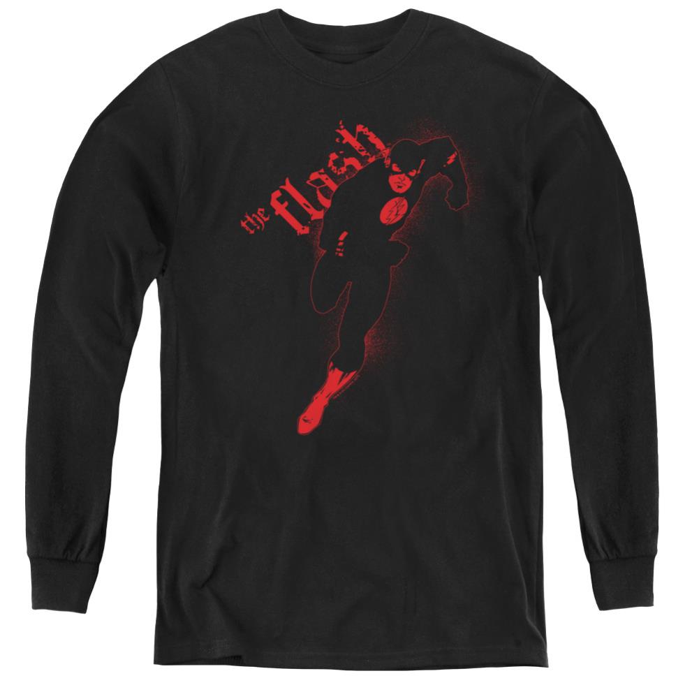 Justice League Of America Flash Darkness Youth Long-Sleeve T-Shirt