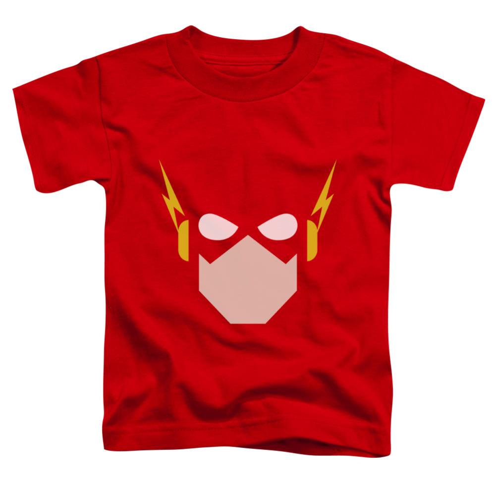 Justice League Of America Flash Head Toddler 18/1 Cotton Short-Sleeve T-Shirt