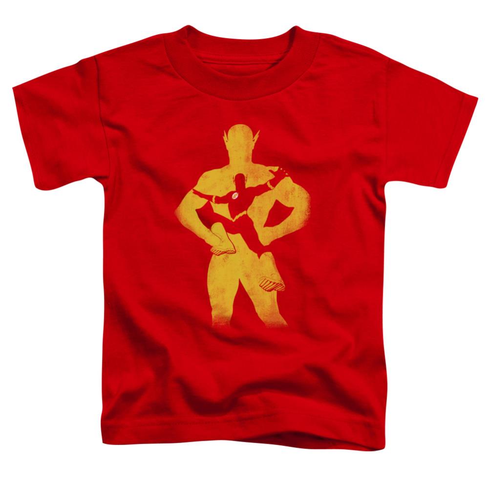 Justice League Of America Flash Knockout Toddler 18/1 Cotton Short-Sleeve T-Shirt
