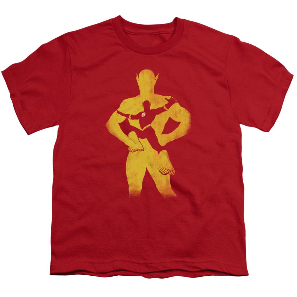 Justice League Of America Flash Knockout Youth 18/1 100% Cotton Short-Sleeve T-Shirt