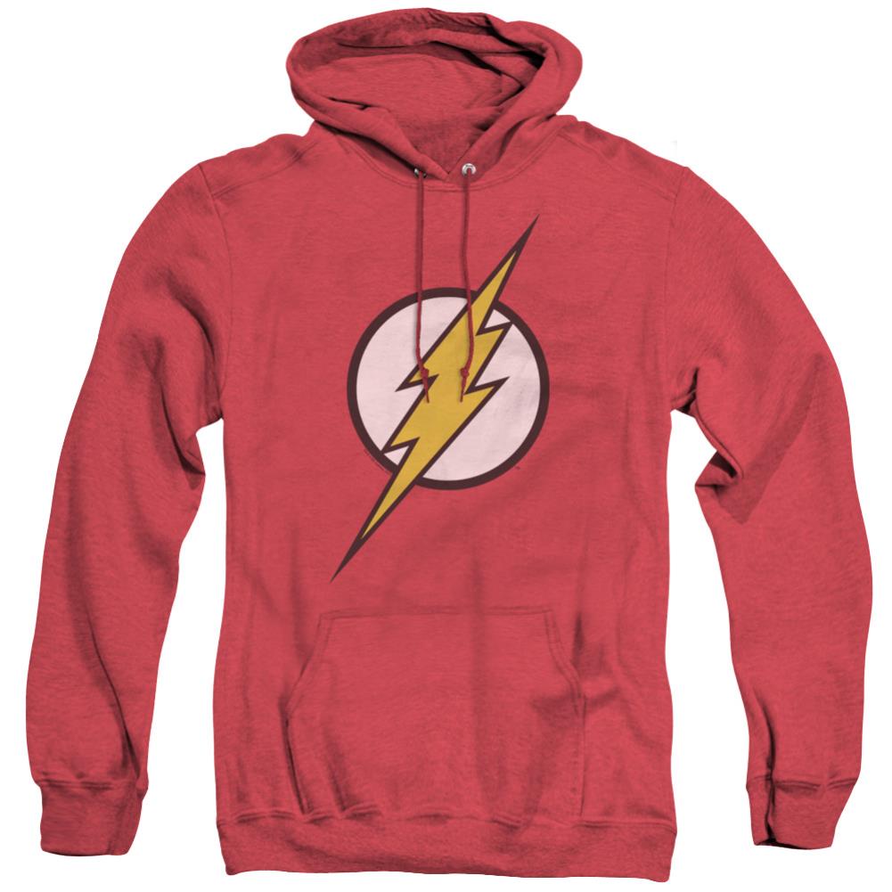 Justice League Of America Flash Logo Men's Pull-Over Hoodie