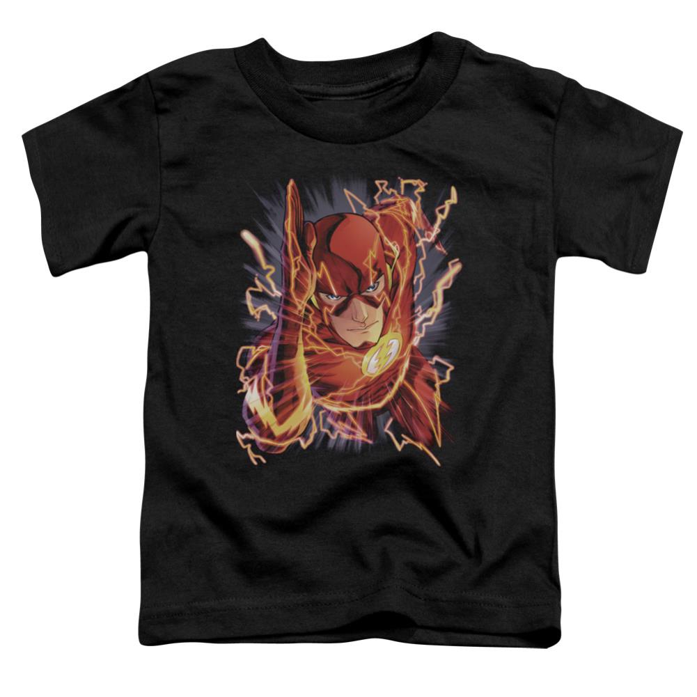 Justice League Of America Flash #1 Toddler 18/1 Cotton Short-Sleeve T-Shirt