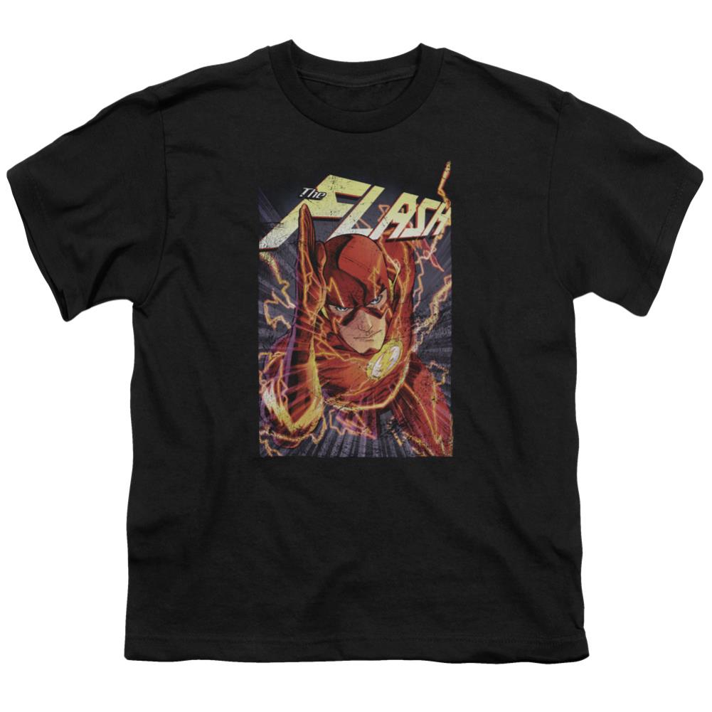 Justice League Of America Flash One Youth 18/1 100% Cotton Short-Sleeve T-Shirt