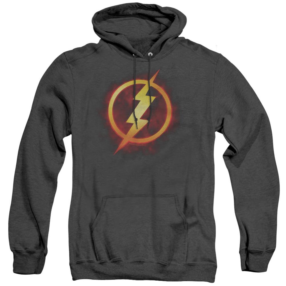 Justice League Of America Flash Title Men's Pull-Over Hoodie