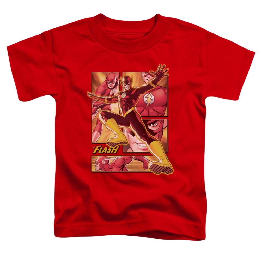 Justice League Of America Flash Toddler 18/1 Cotton Short-Sleeve T-Shirt
