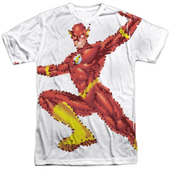Justice League Of America Flashbit Men's Regular Fit Polyester Short-Sleeve T-Shirt