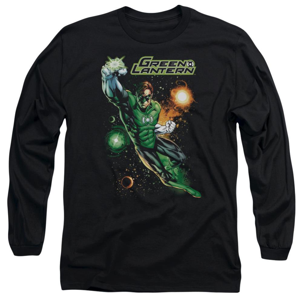 Justice League Of America Galactic Guardian Men's 18/1 Cotton Long-Sleeve T-Shirt