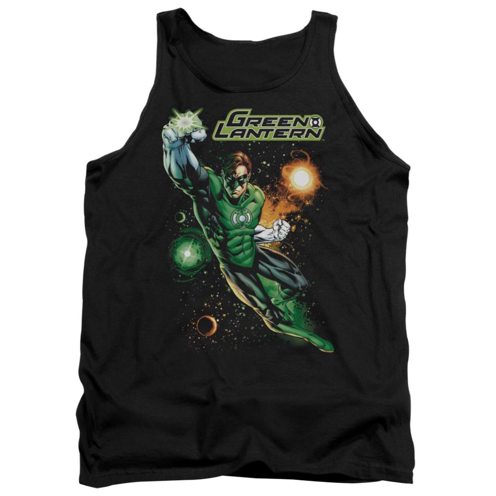 Justice League Of America Galactic Guardian Men's 18/1 Cotton Tank Top