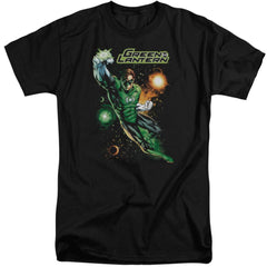 Justice League Of America Galactic Guardian Men's 18/1 Tall Cotton Short-Sleeve T-Shirt