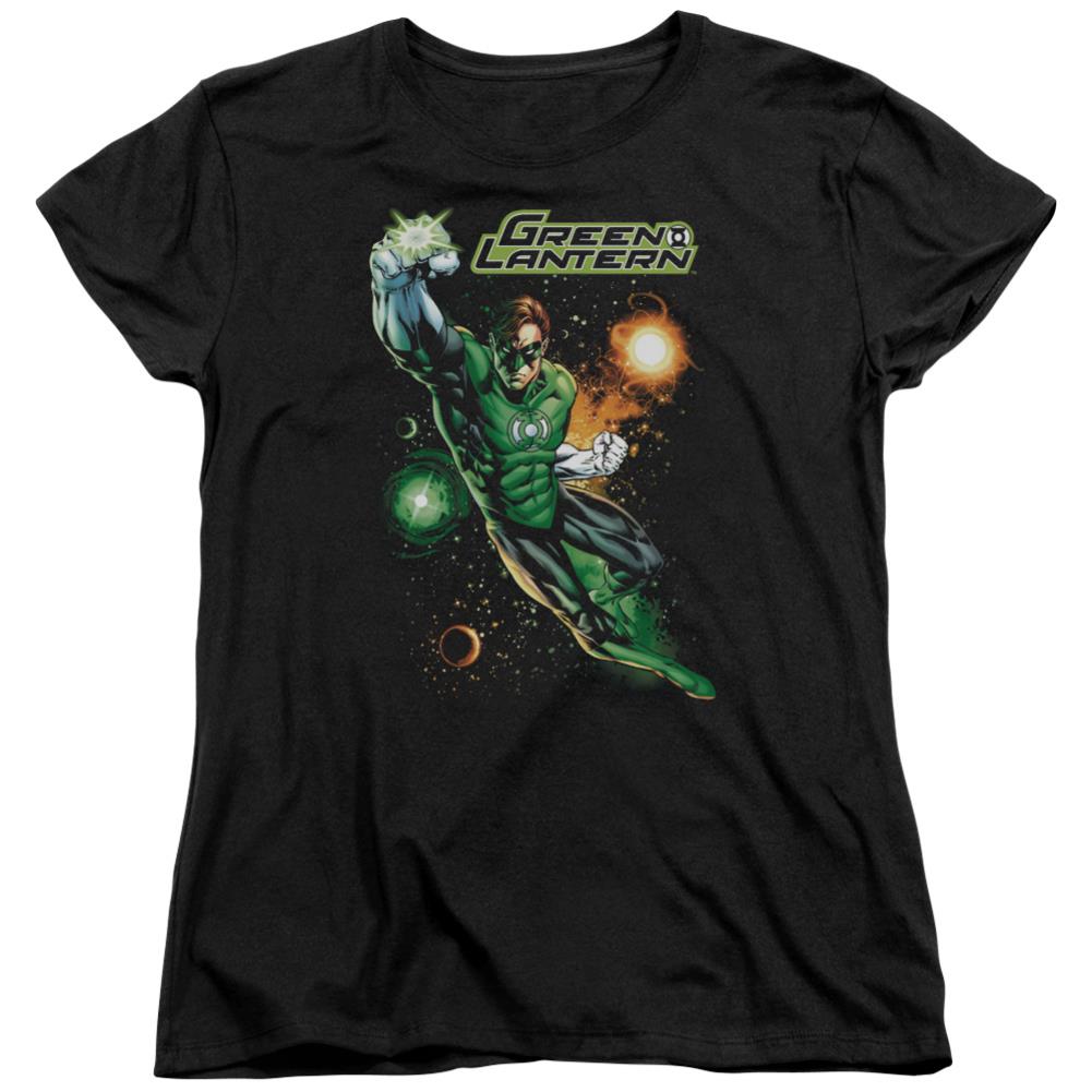 Justice League Of America Galactic Guardian Women's 18/1 Cotton Short-Sleeve T-Shirt