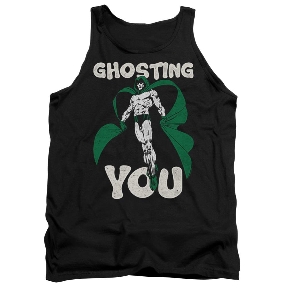 Justice League Of America Ghosting Men's 18/1 Cotton Tank Top