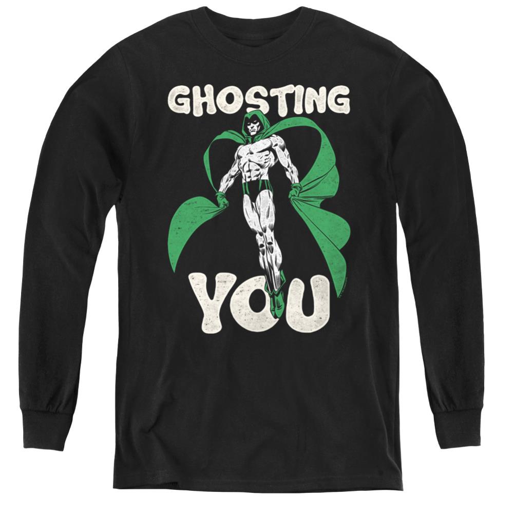 Justice League Of America Ghosting Youth Long-Sleeve T-Shirt