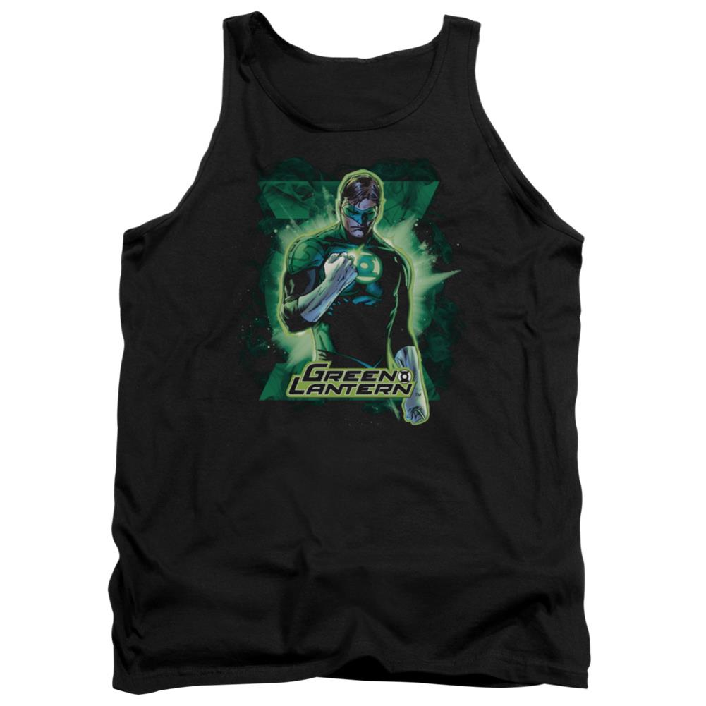 Justice League Of America GL Brooding Men's 18/1 Cotton Tank Top