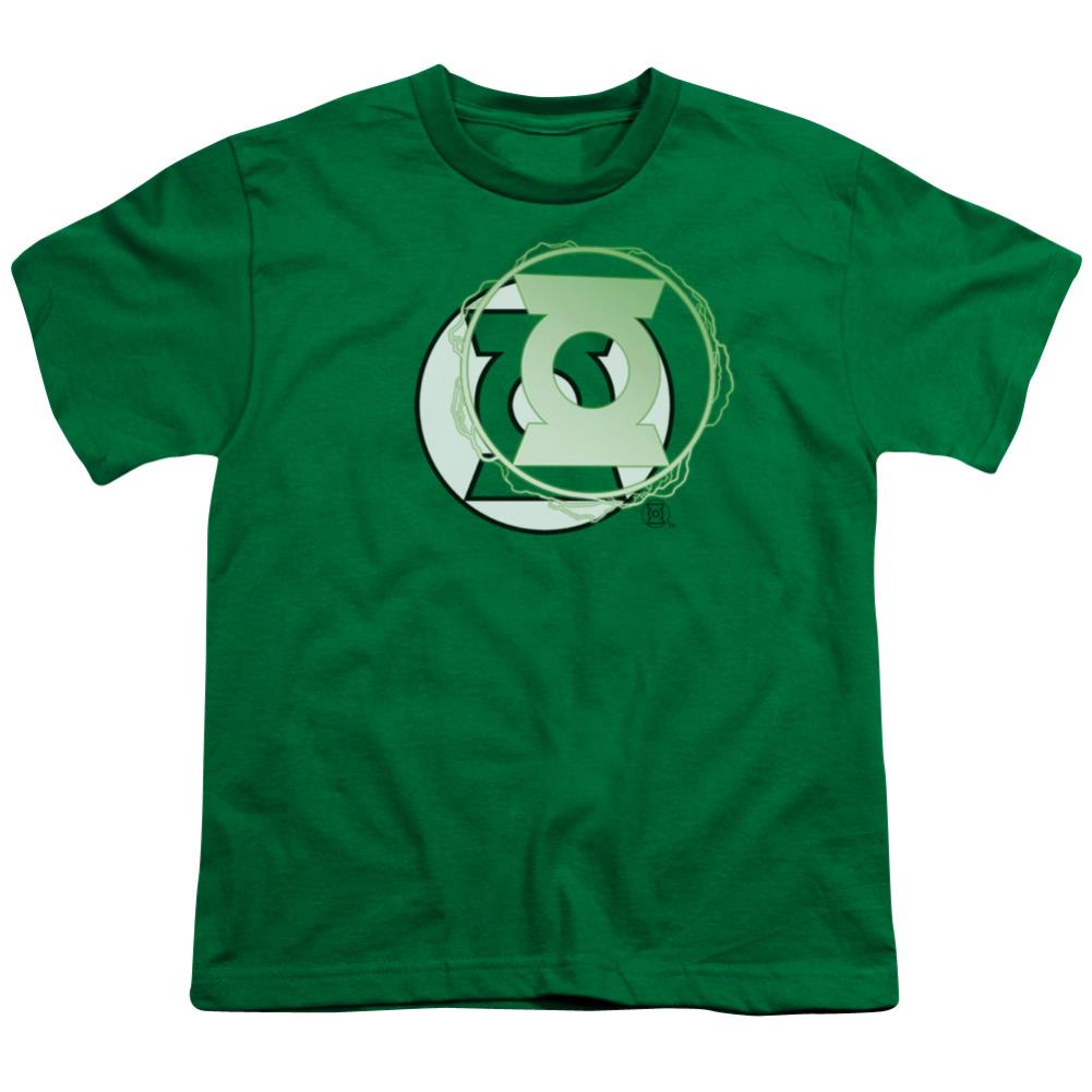 Justice League Of America GL Energy Logo Youth 18/1 100% Cotton Short-Sleeve T-Shirt