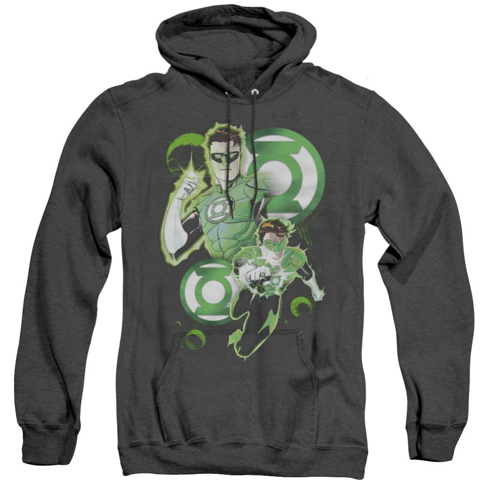 Justice League Of America GL In Action Men's Pull-Over Hoodie