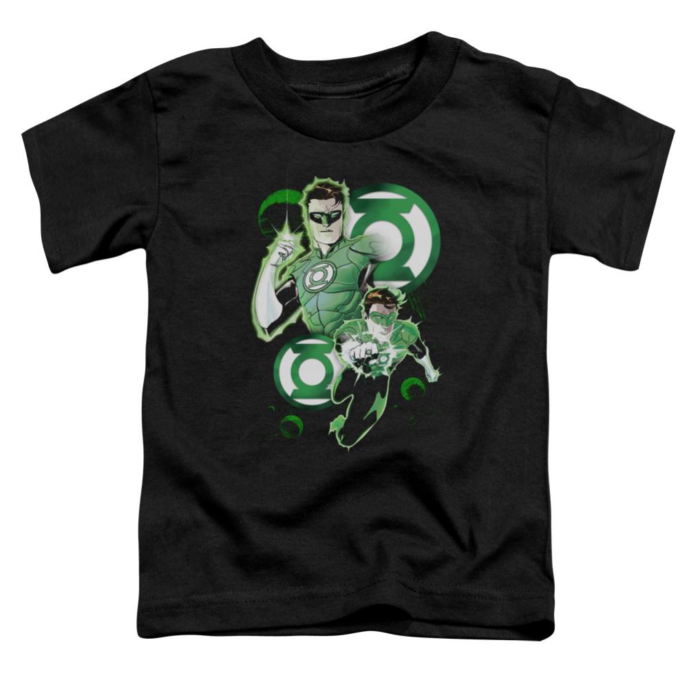 Justice League Of America GL In Action Toddler 18/1 Cotton Short-Sleeve T-Shirt