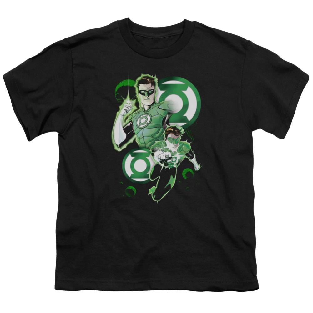 Justice League Of America GL In Action Youth 18/1 100% Cotton Short-Sleeve T-Shirt