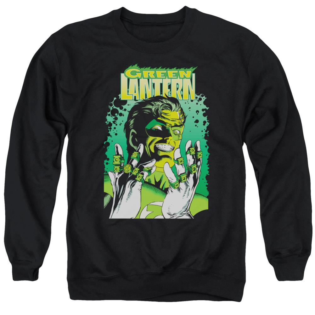 Justice League Of America GL #49 Cover Men's Crewneck 50 50 Poly Long-Sleeve T-Shirt