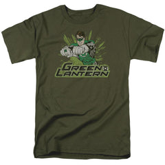 Justice League Of America GL Rough Distress Men's 18/1 Cotton Short-Sleeve T-Shirt