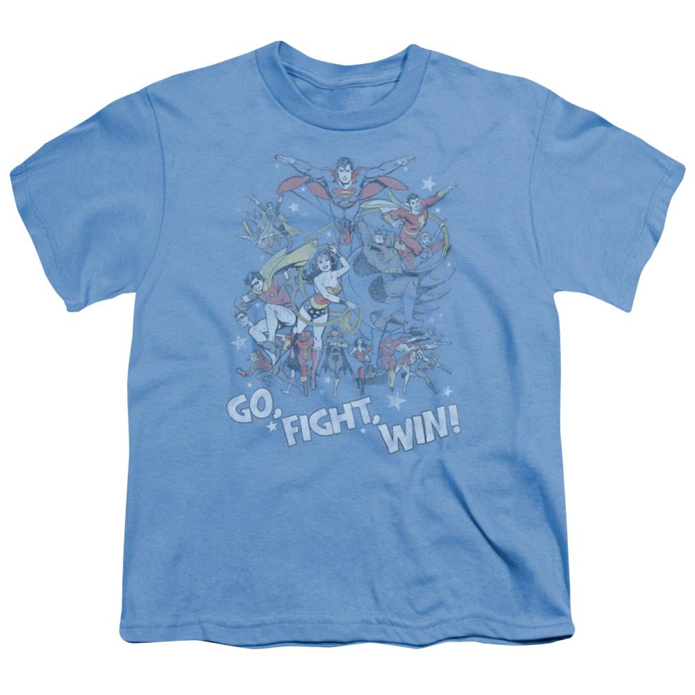 Justice League Of America  Go Fight Win Youth 18/1 100% Cotton Short-Sleeve T-Shirt