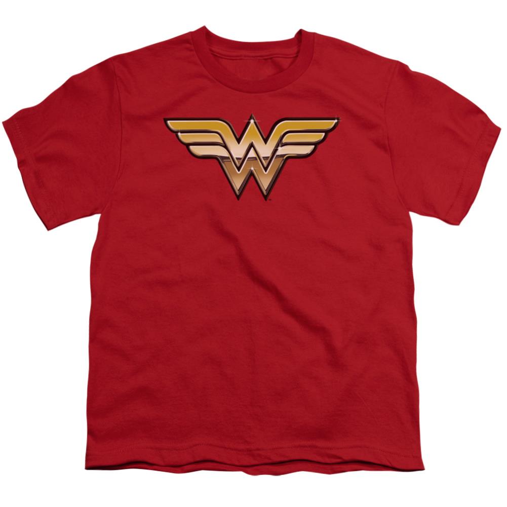 Justice League Of America Golden Youth 18/1 100% Cotton Short-Sleeve T-Shirt
