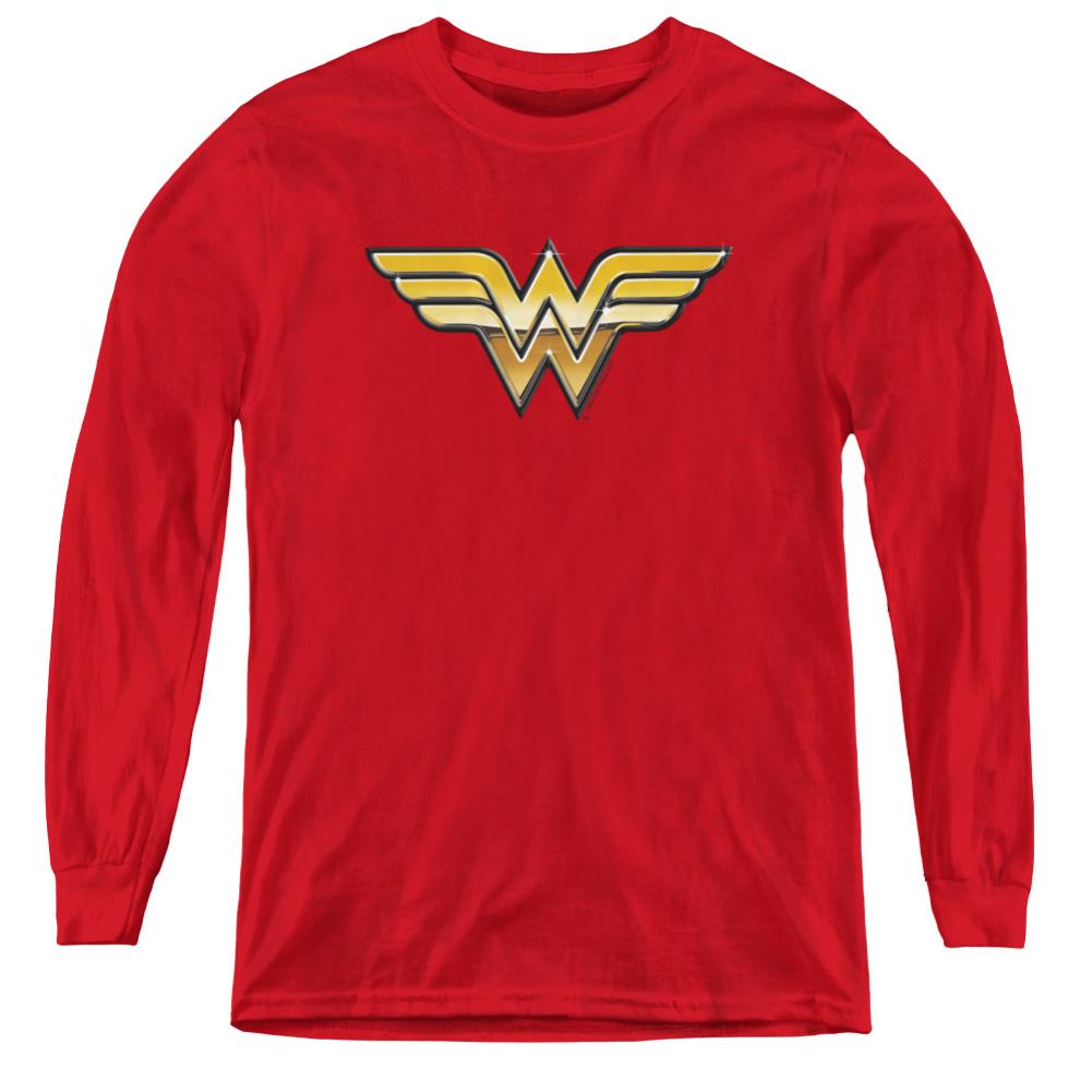 Justice League Of America Golden Youth Long-Sleeve T-Shirt